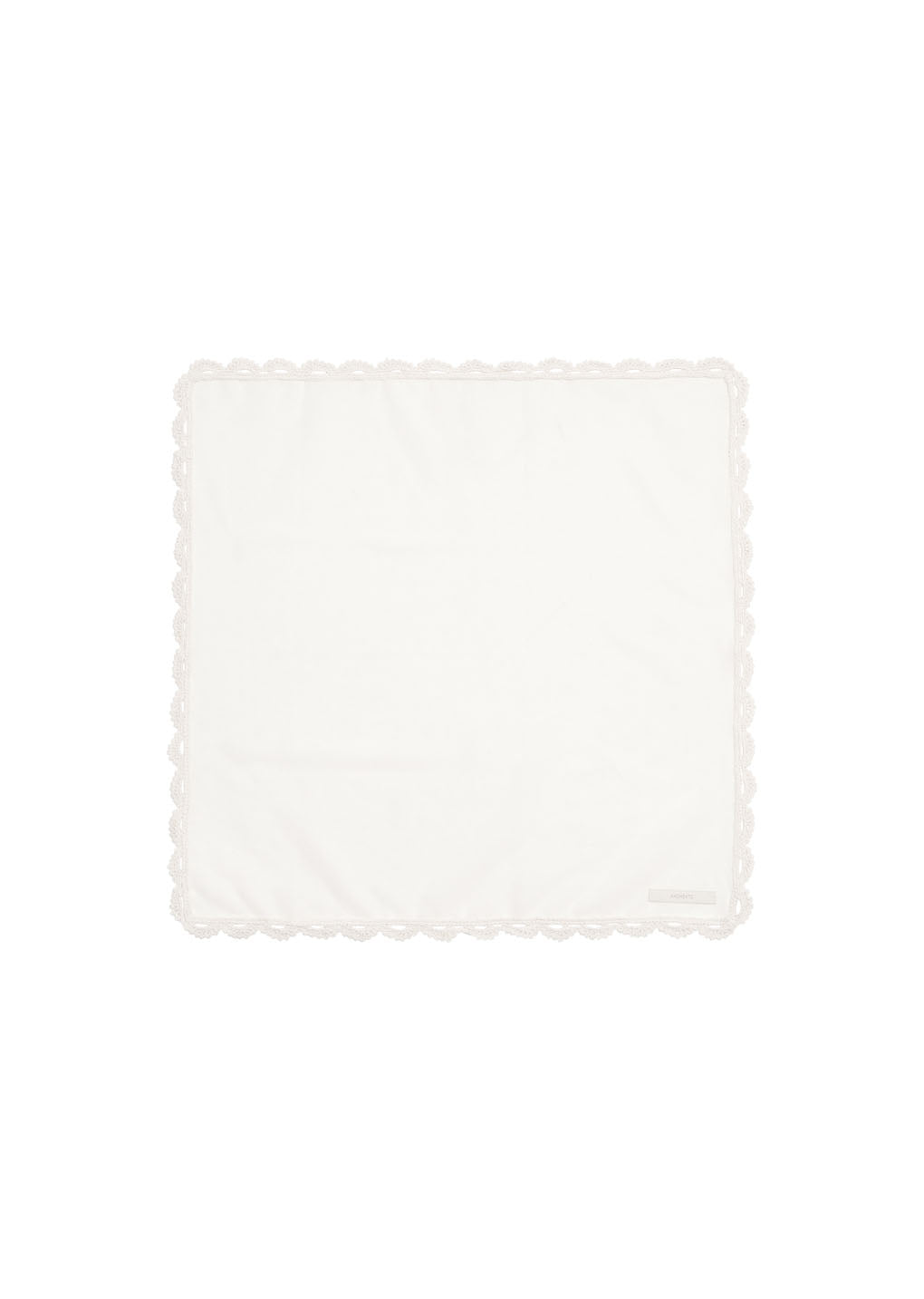 lace scarf, ivory