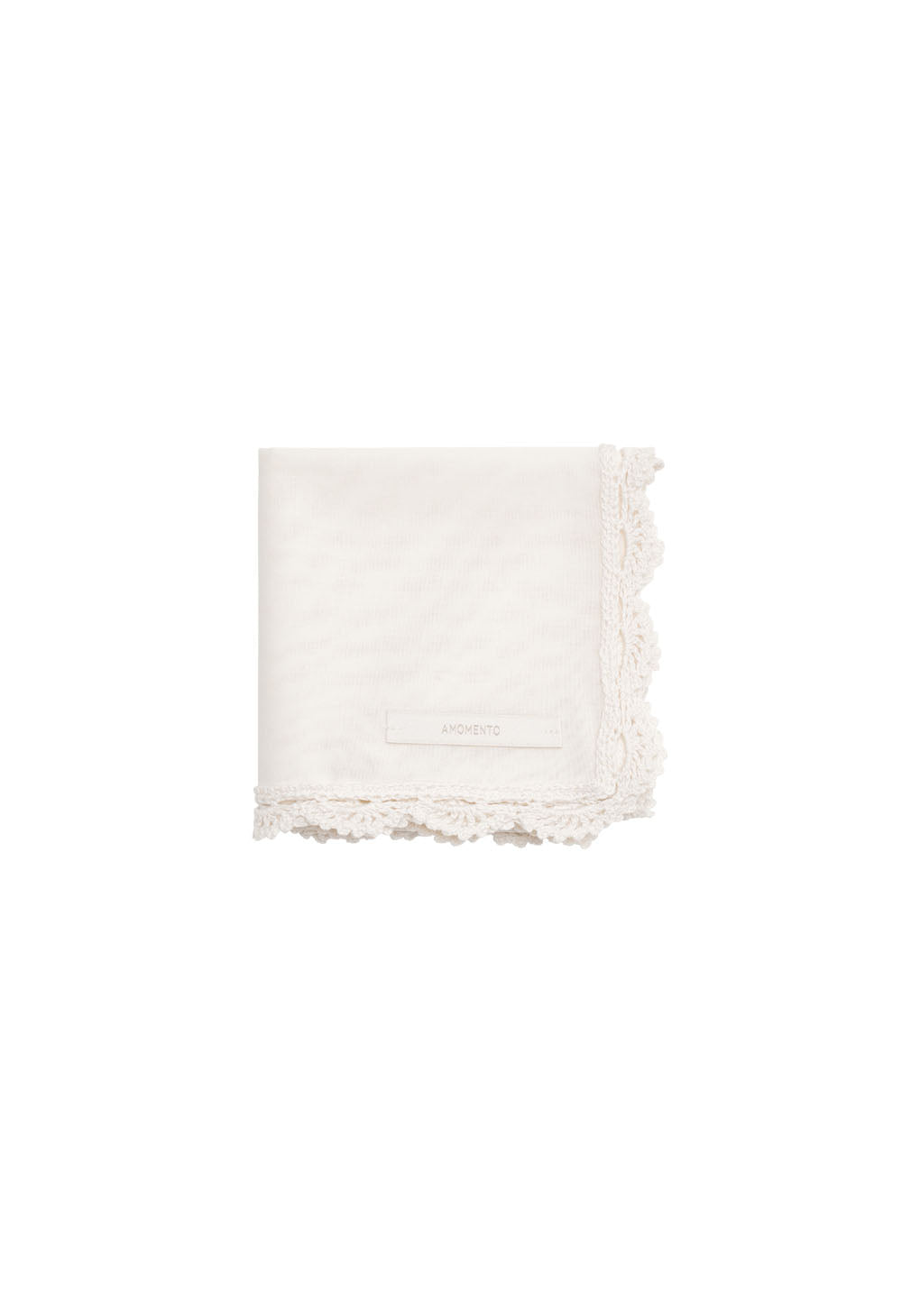 lace scarf, ivory hover