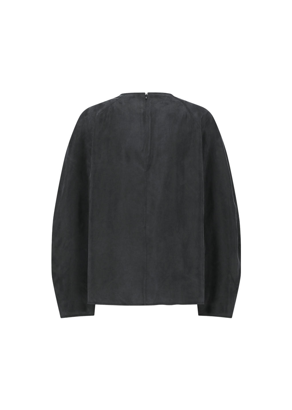 men's raglan cupro top, charcoal hover