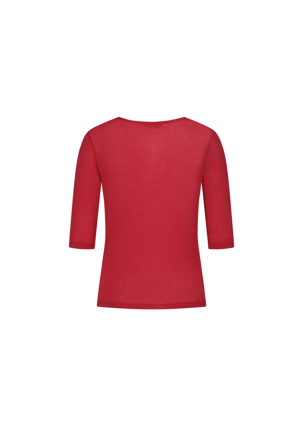 round short sleeve t-shirt, red hover