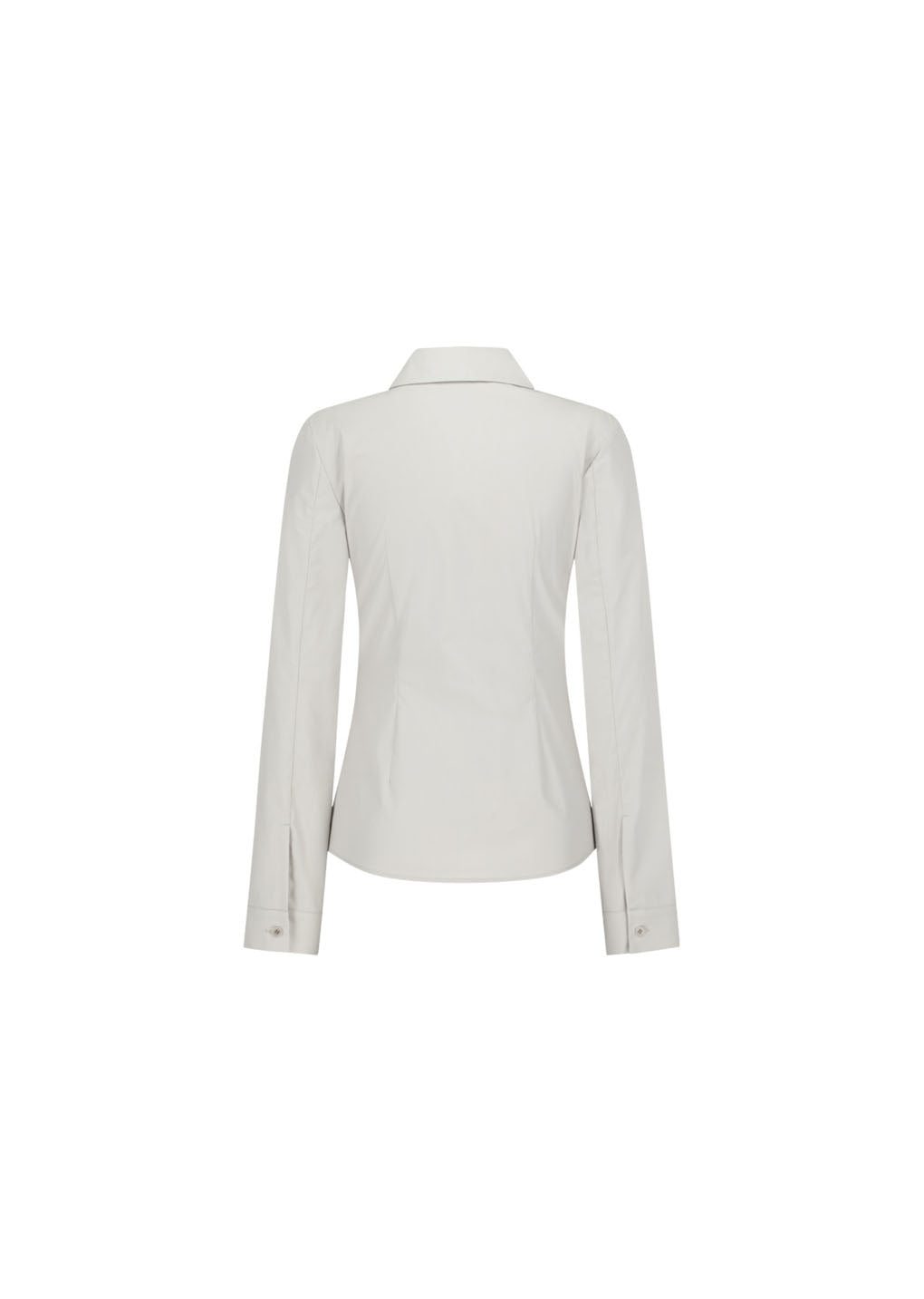 slim shirt, beige