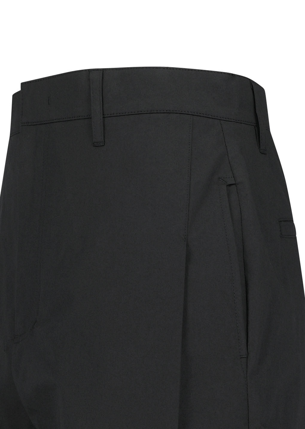 men's snap garconne pants, black