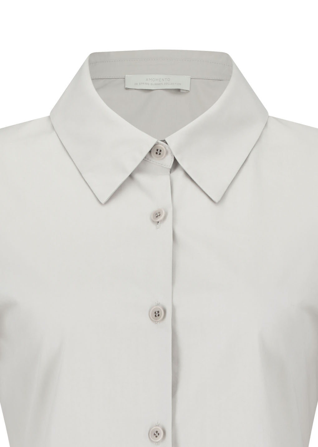 slim shirt, beige