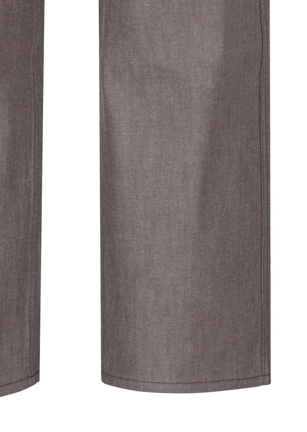 colored straight fit denim, brown