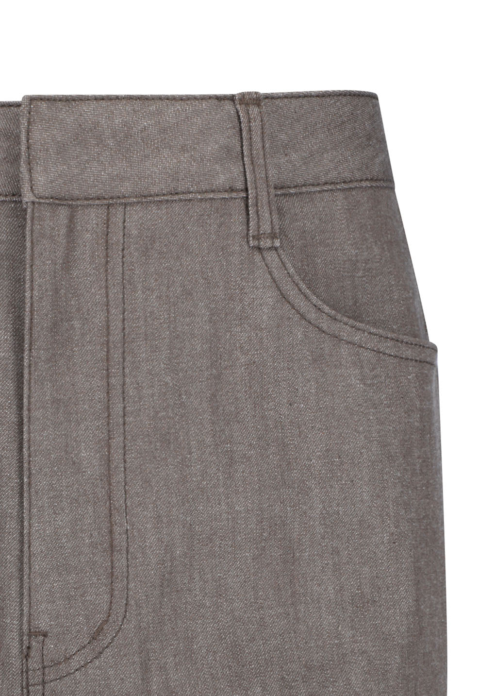 men's colored straight fit denim, brown