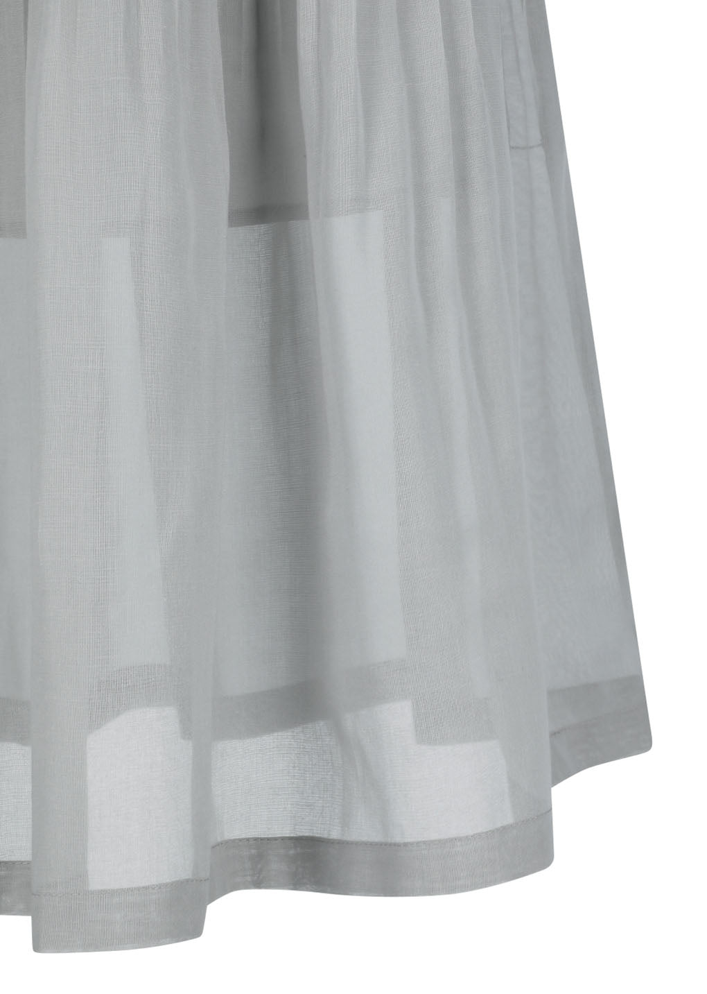pleated midi skirt, grey