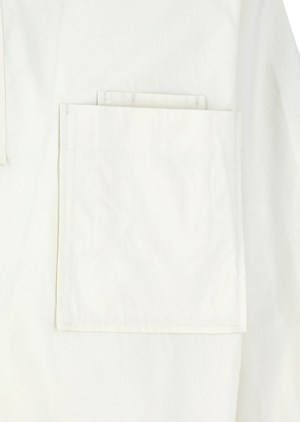 pocket pullover, ivory