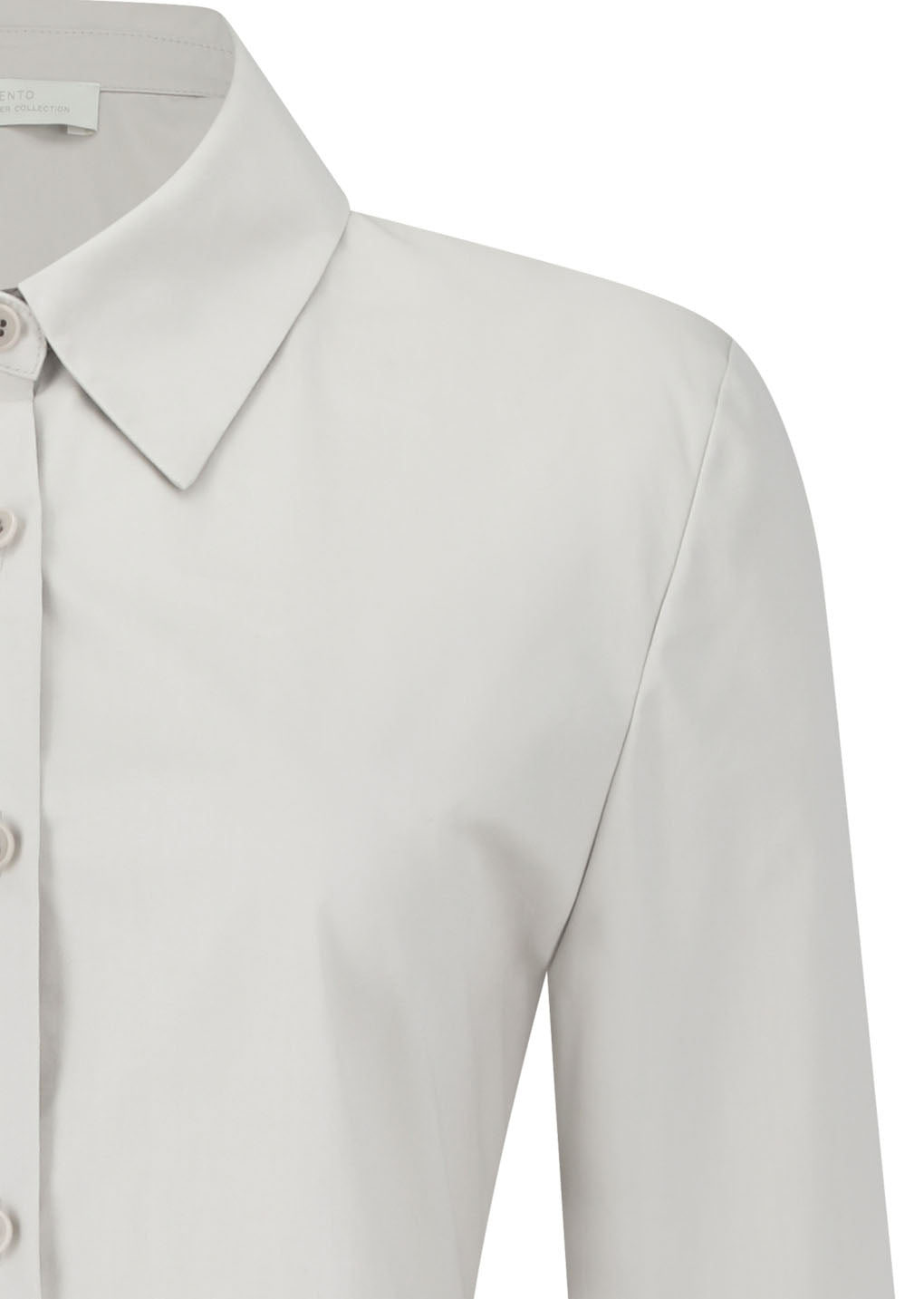 slim shirt, beige