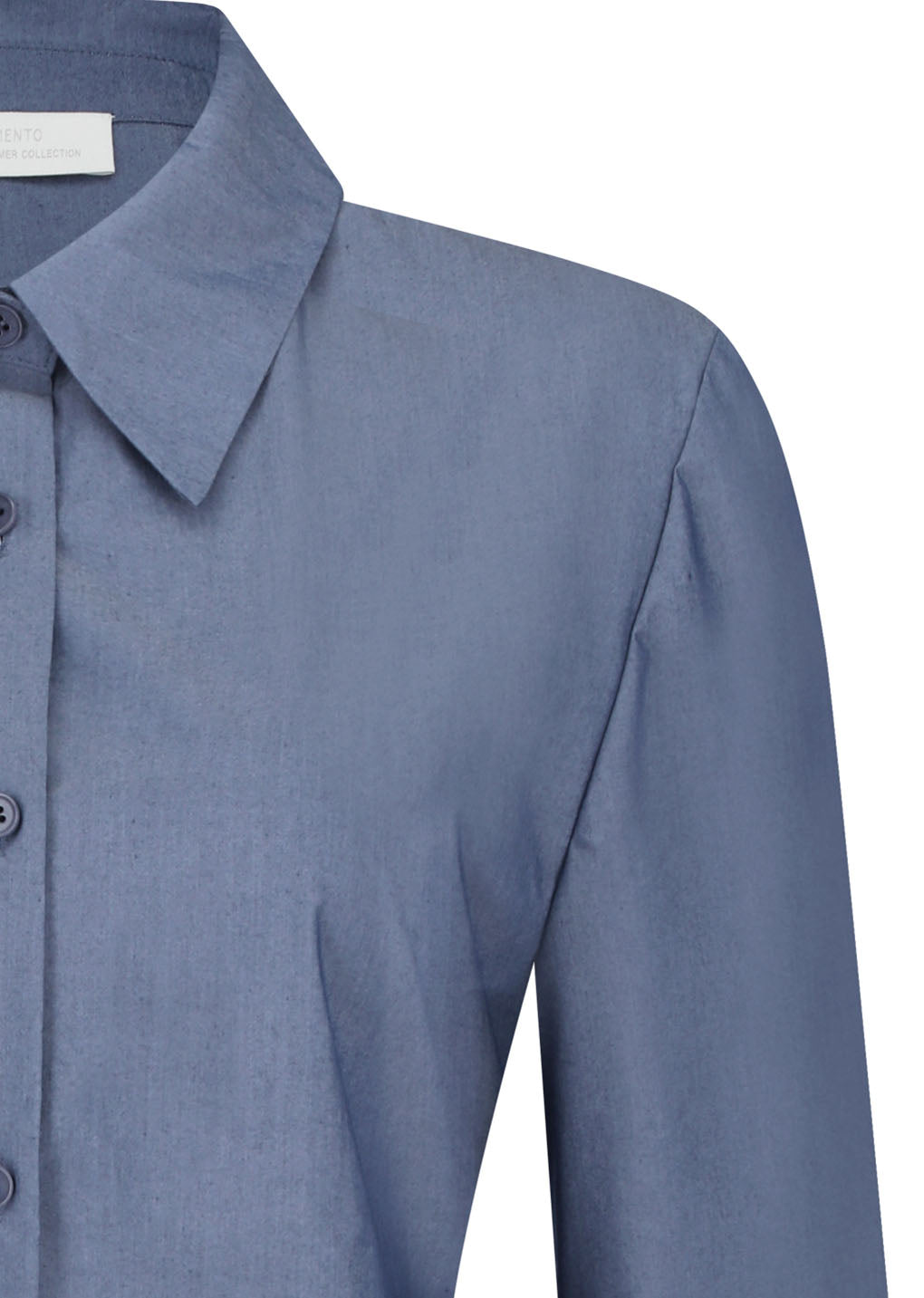 slim shirt, indigo