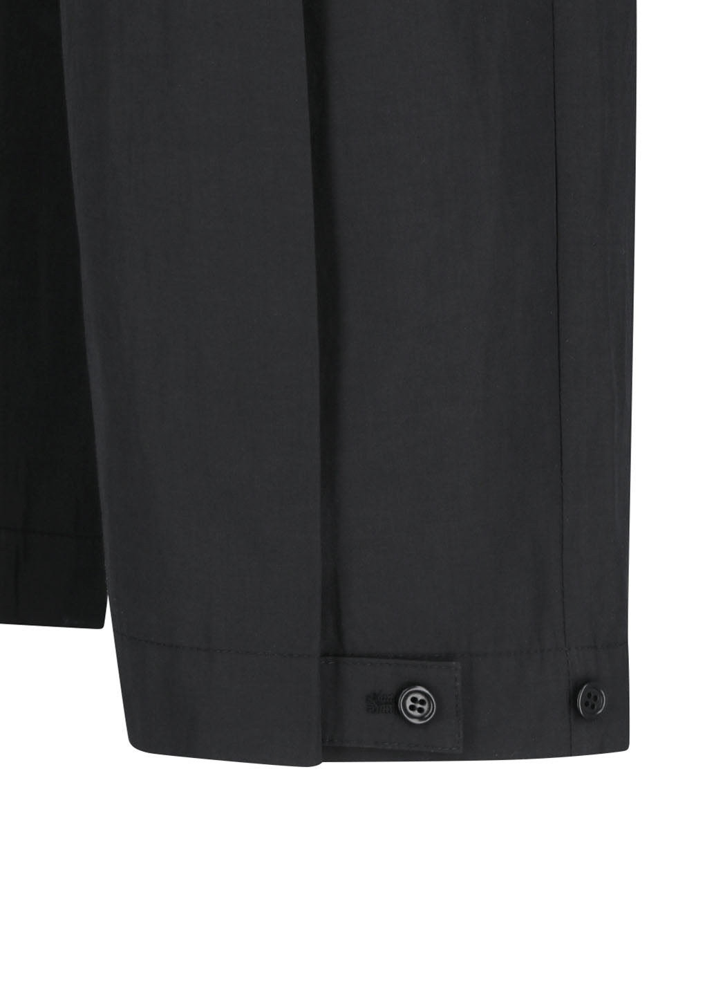 button garconne pants, black
