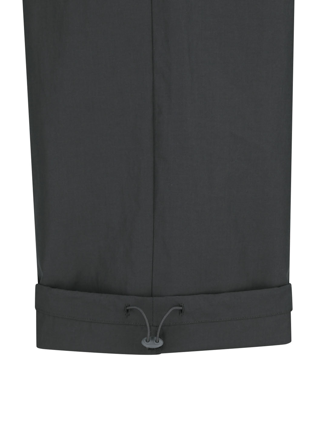 drawstring pants, charcoal