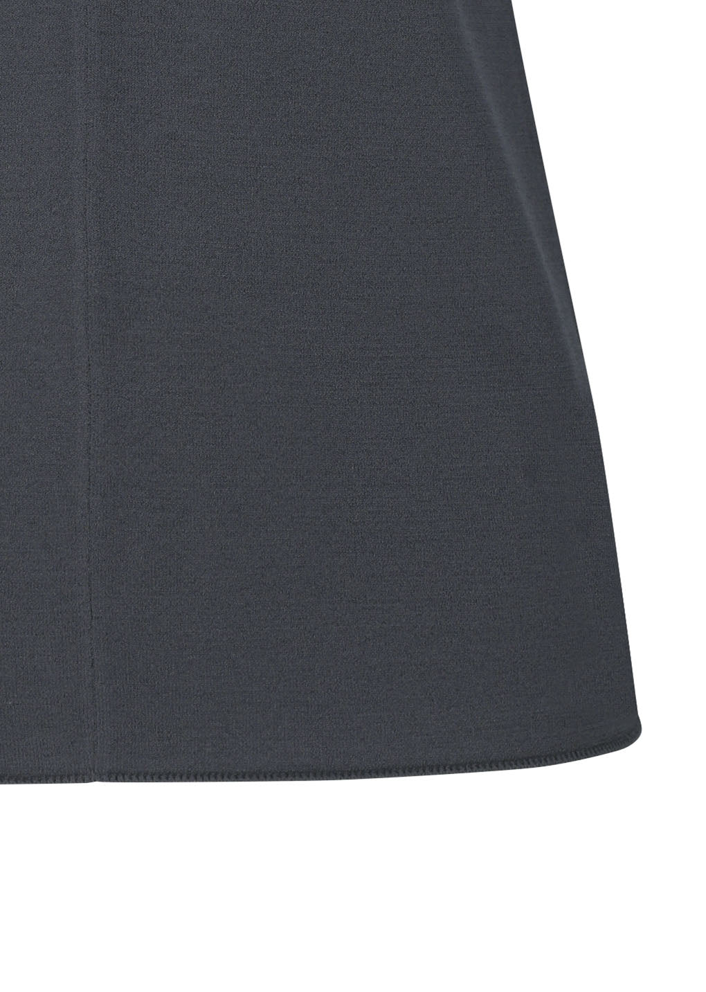 half zip-up knit hoodie, charcoal