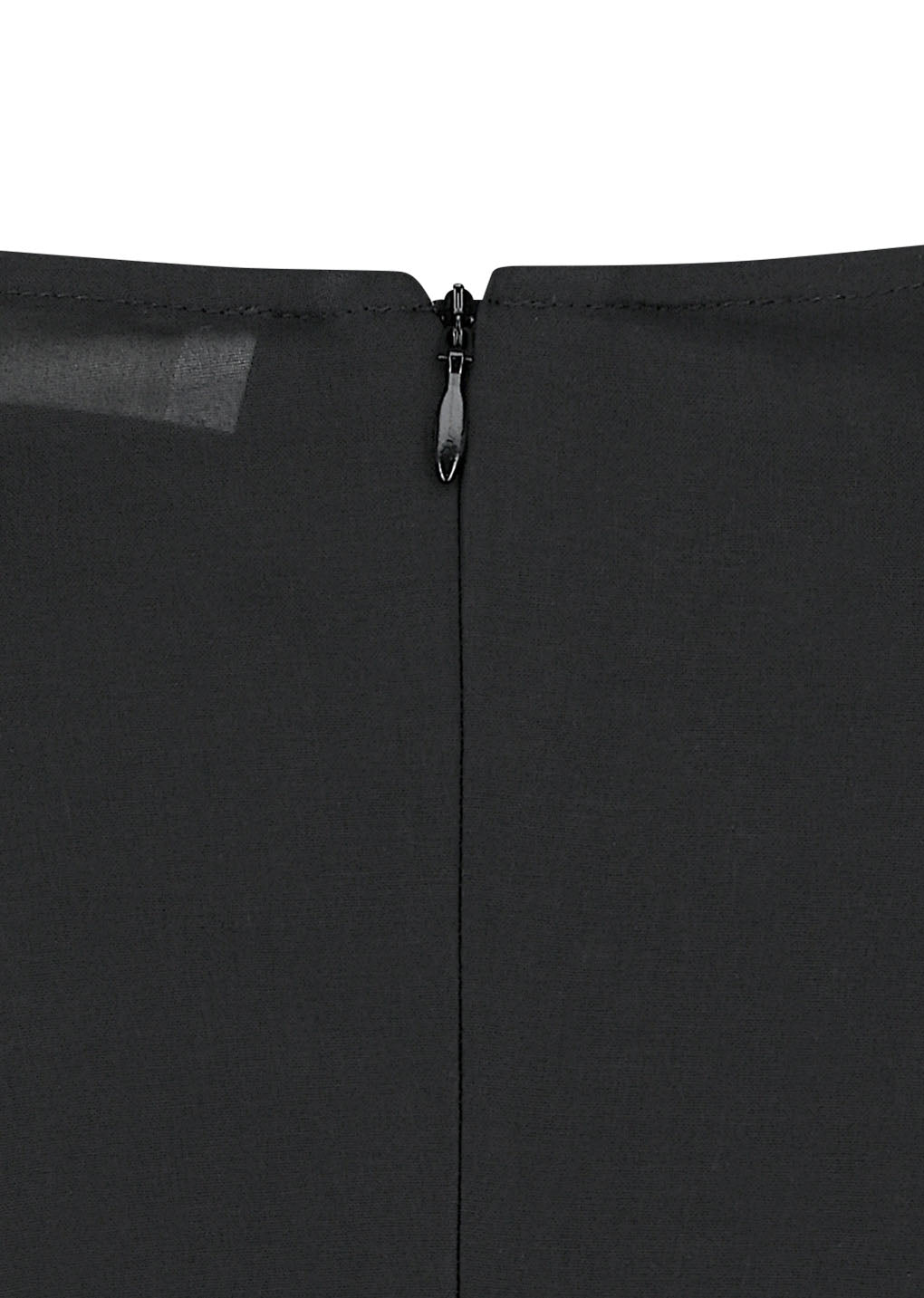 pintuck dress, black