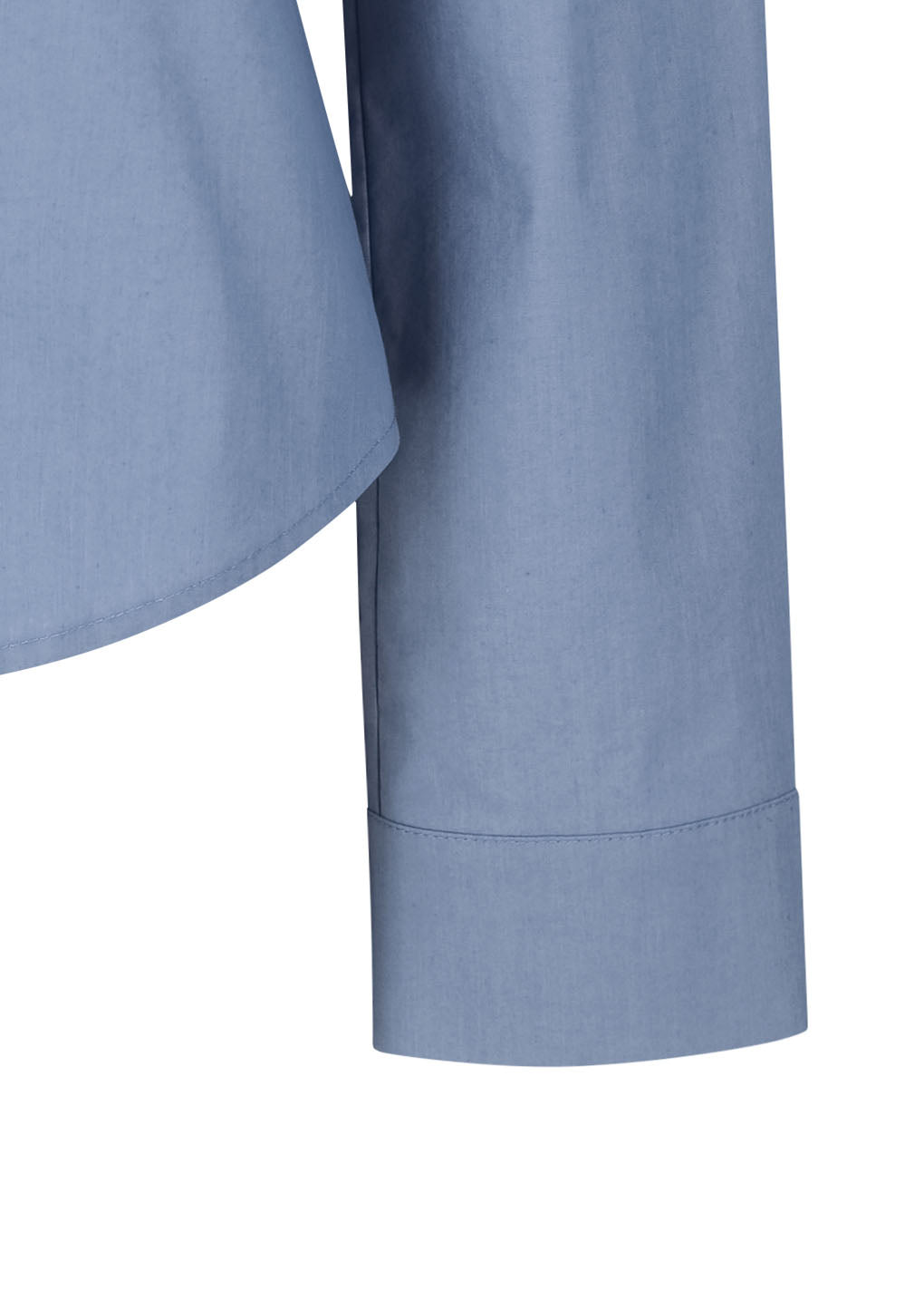 slim shirt, blue
