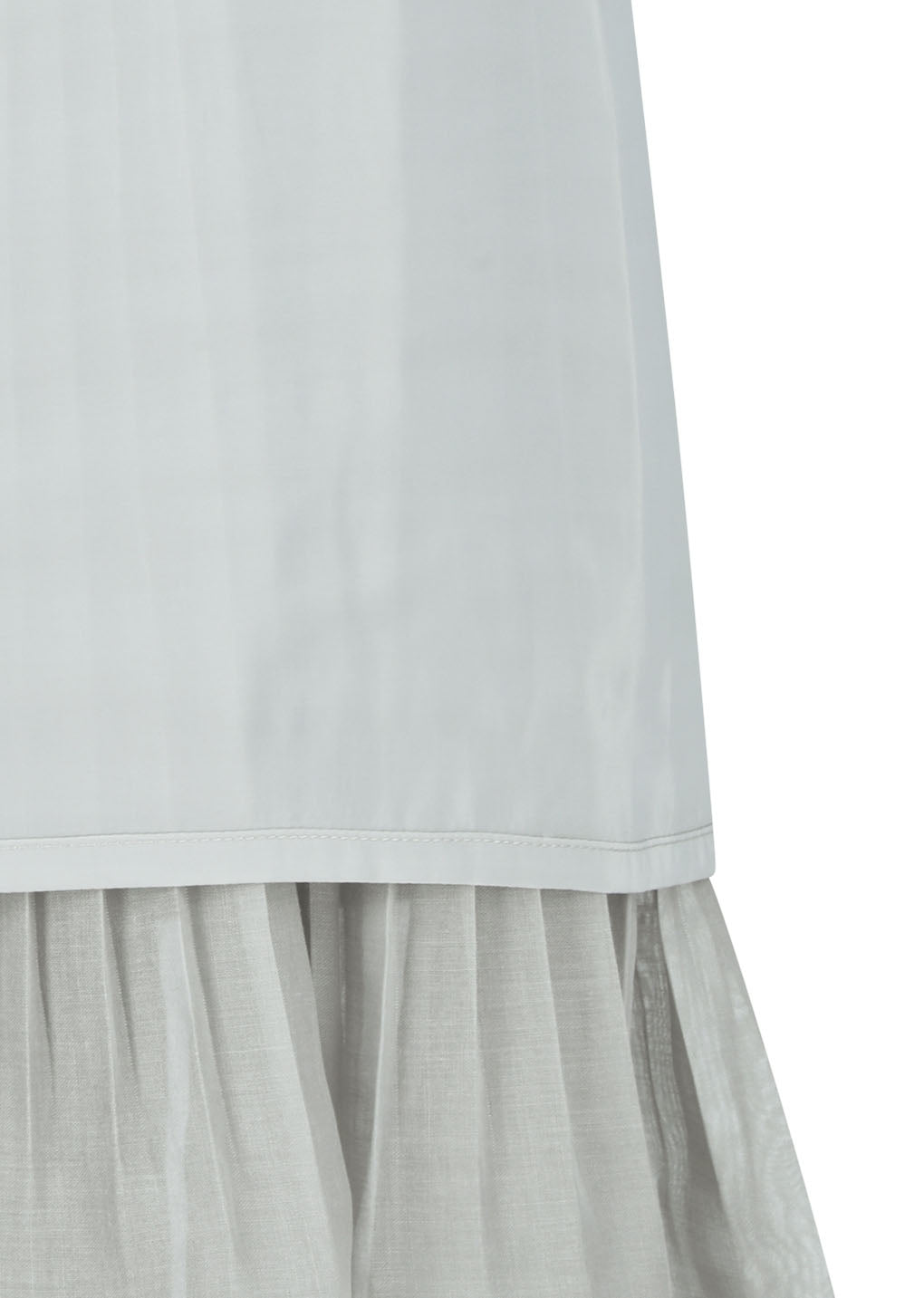 pleated sleeveless dress, grey