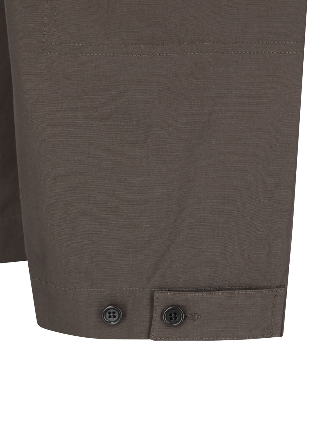 pocket banding pants, brown