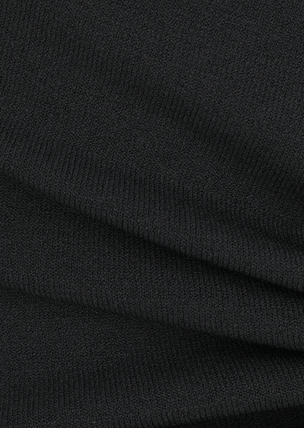 sleeveless knit top, black