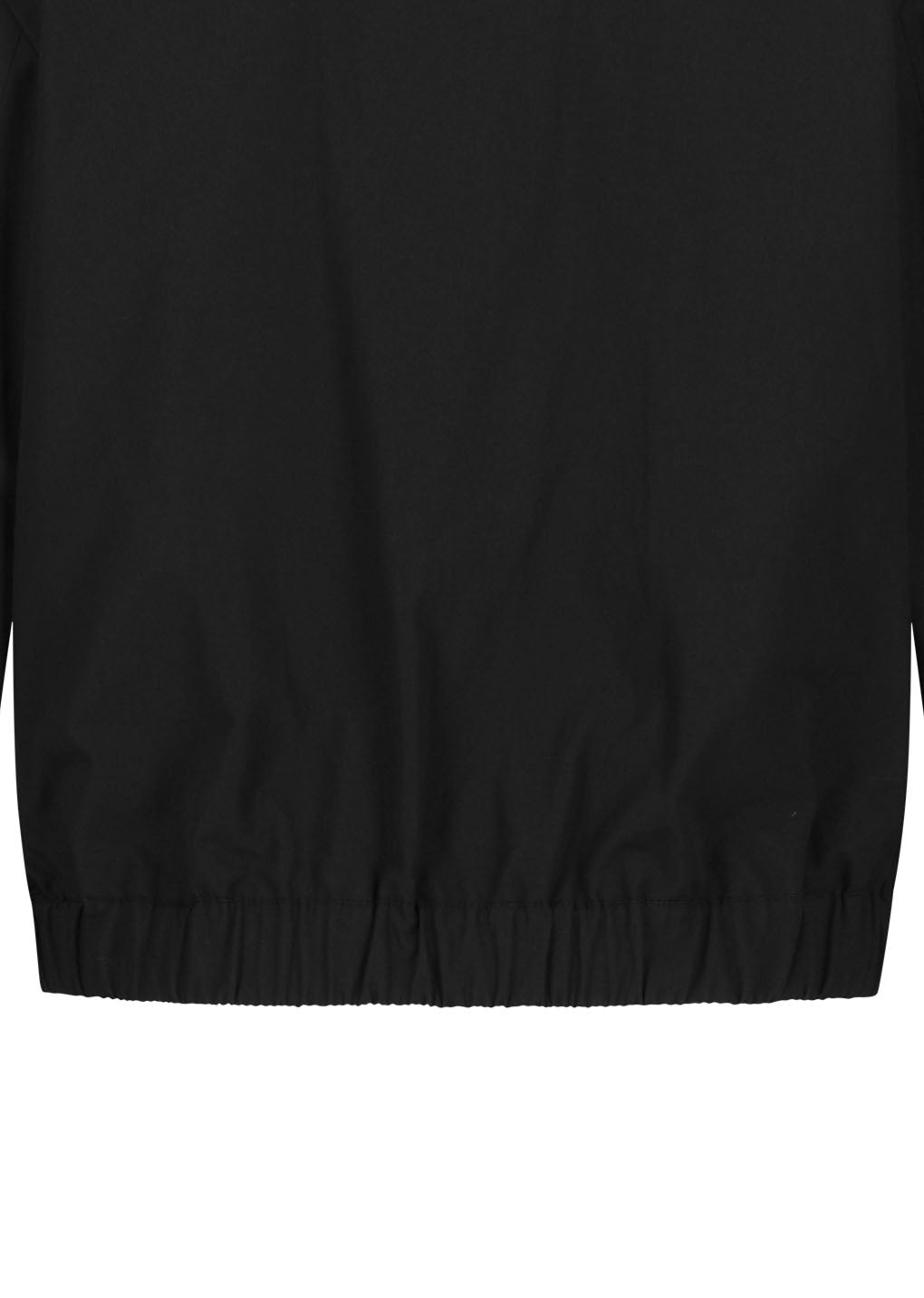 raglan cotton zip jumper, black