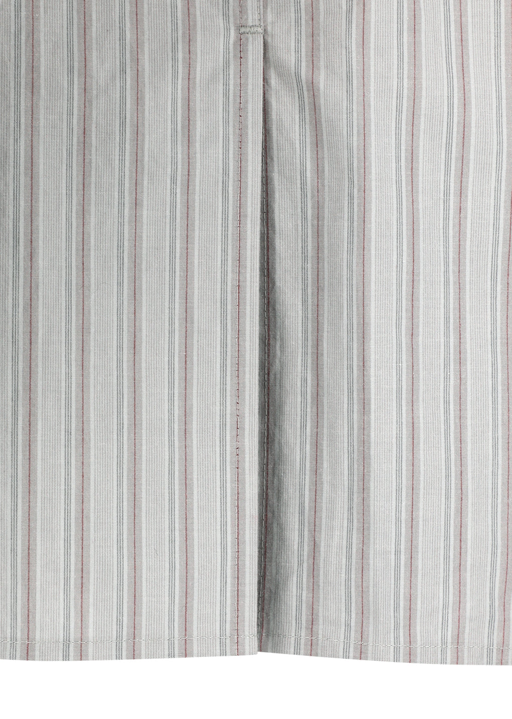 stripe square pocket oversized shirts, grey