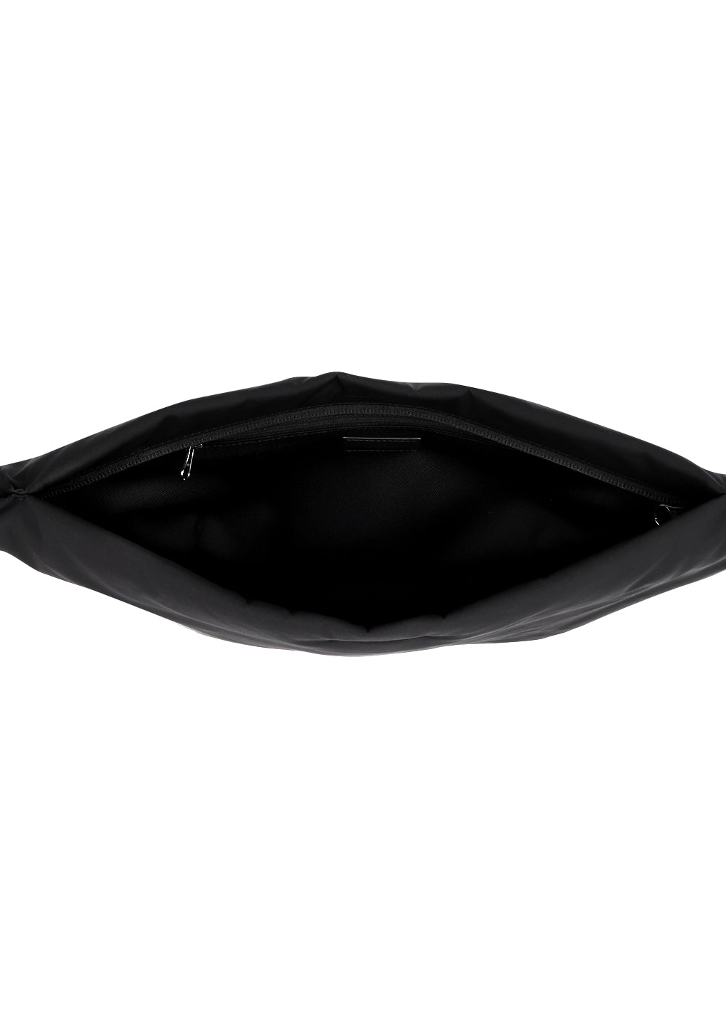 small padded bag, black