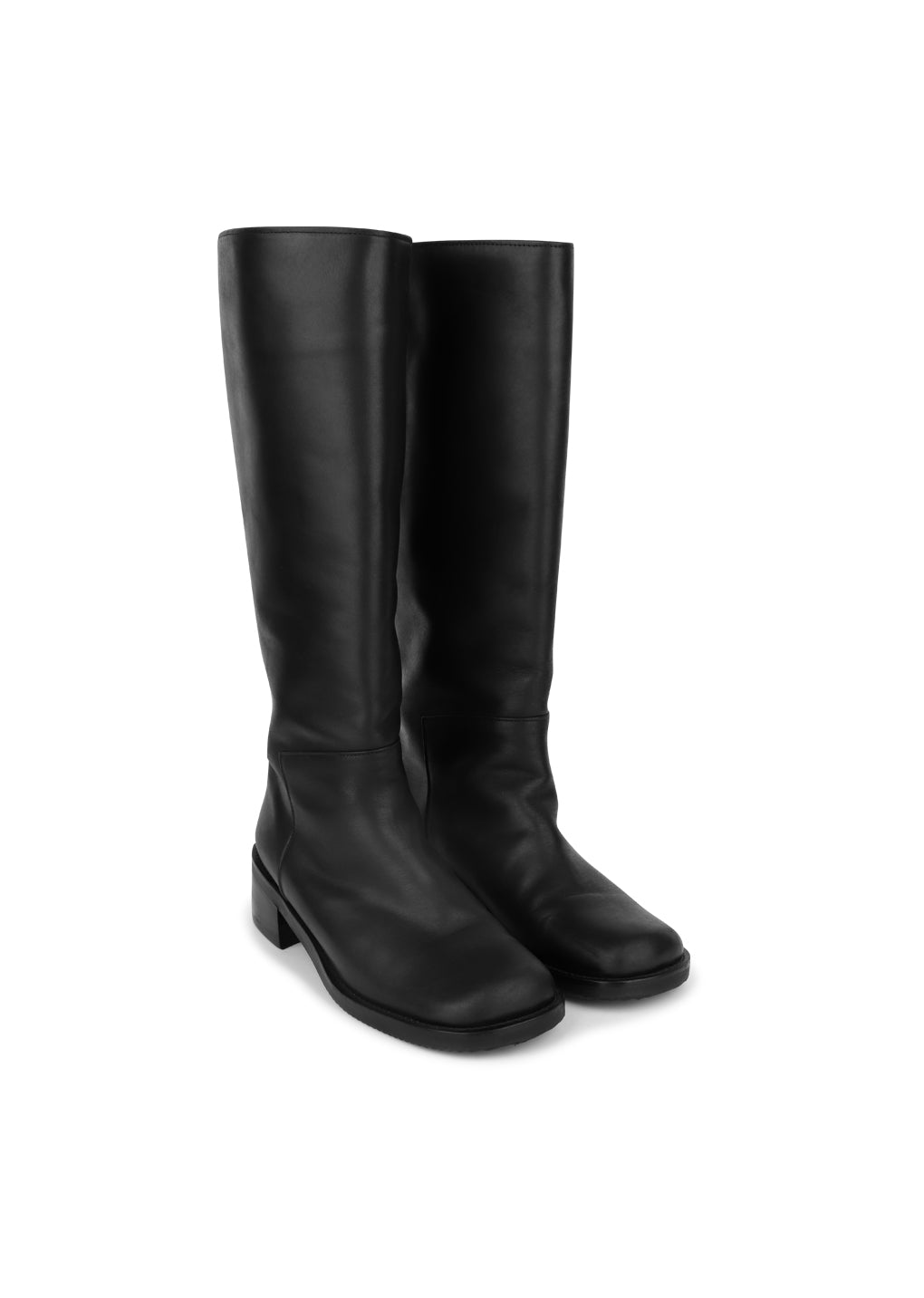 long boots, black