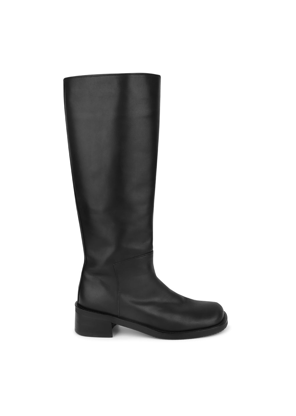 long boots, black