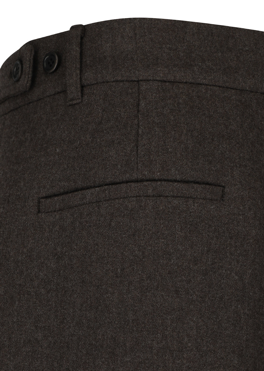 wool martin pants, brown