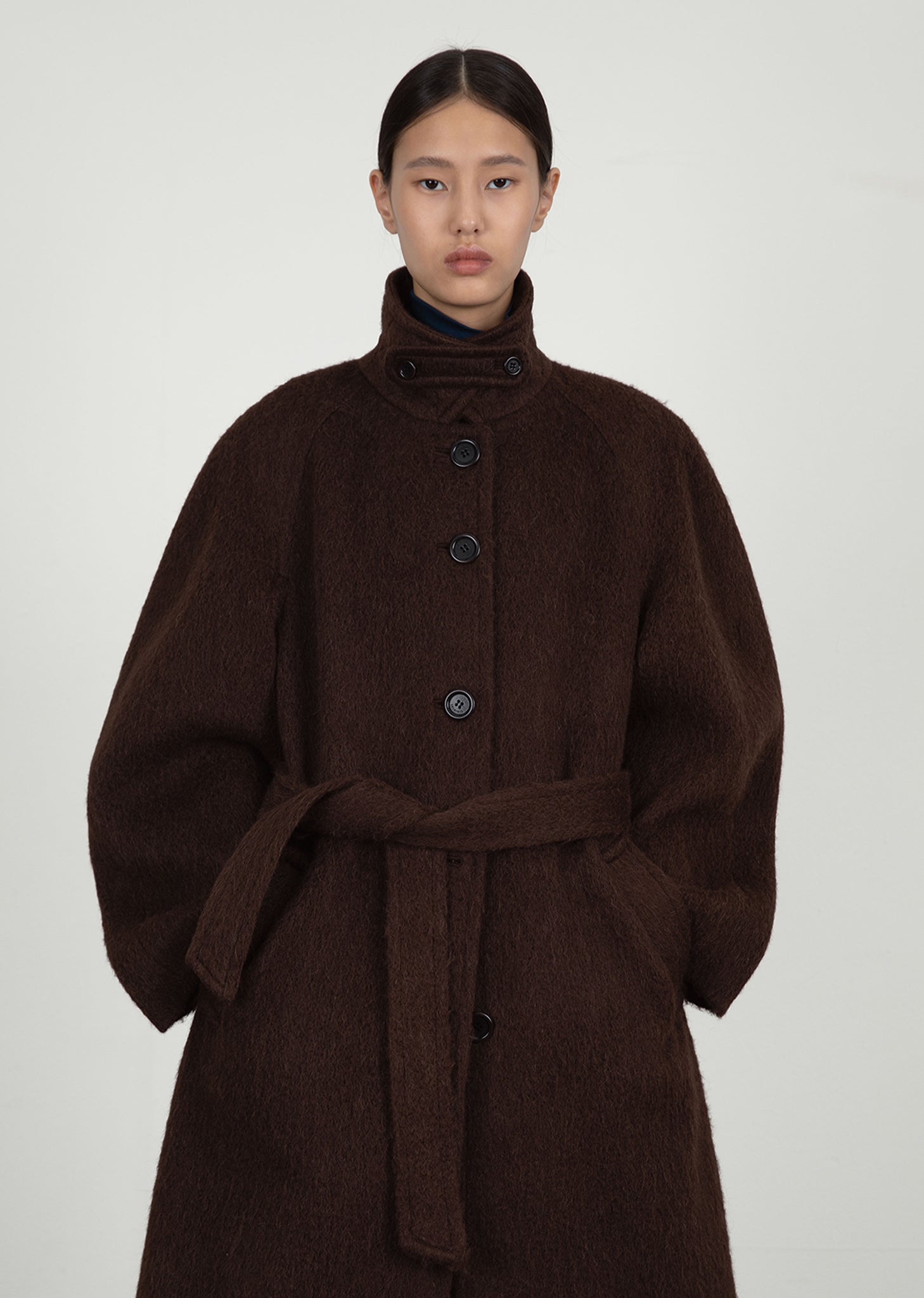 [予約注文] ALPACA RAGLAN COAT (2COLORS)