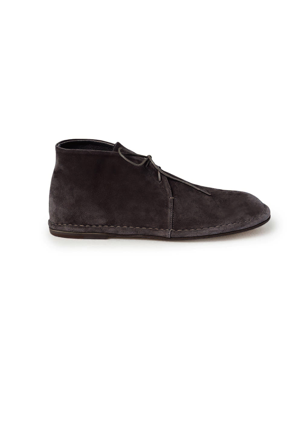 men's deserts boots, dark brown