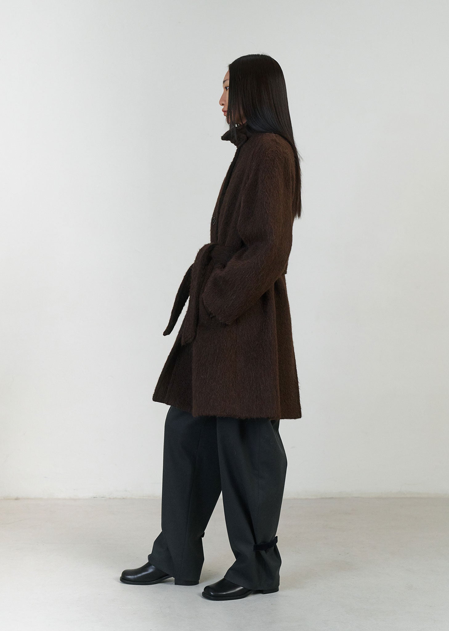 [予約注文] ALPACA RAGLAN COAT (2COLORS)