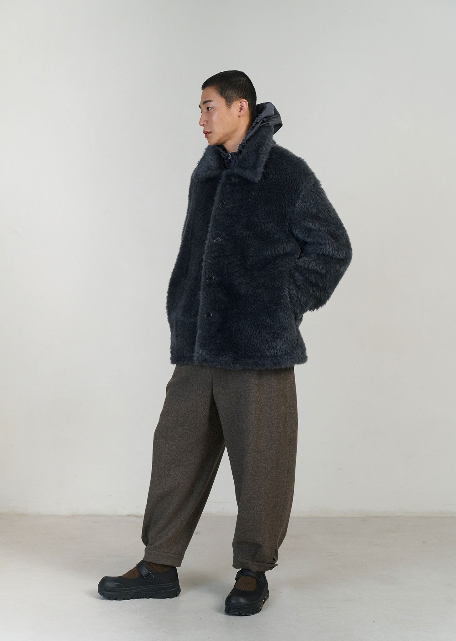 FUR MID COAT – AMOMENTO JP
