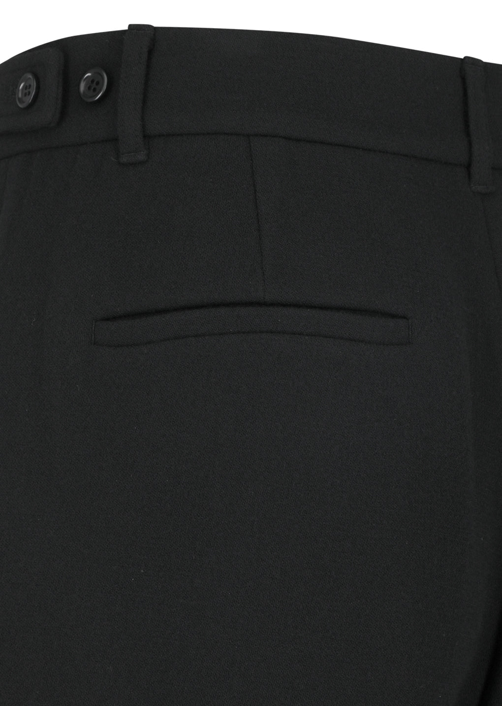 wool martin pants, black