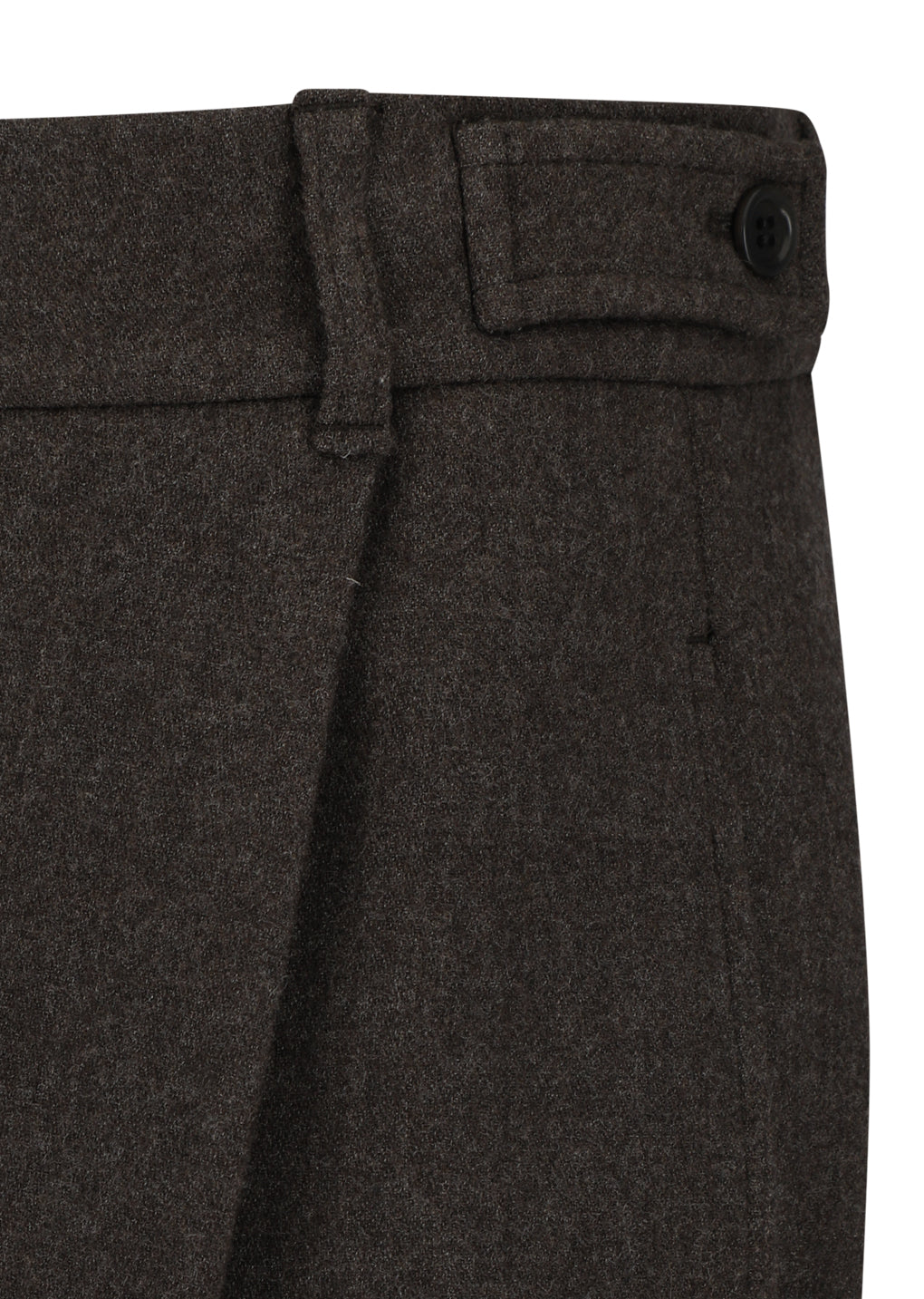 wool martin pants, brown