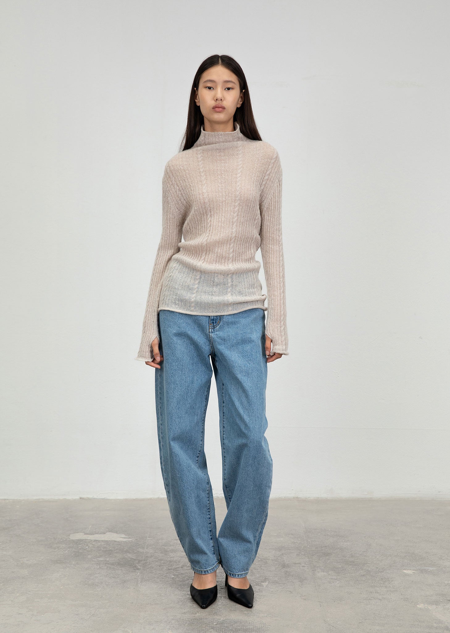 RECYCLED COTTON DENIM (2 COLORS)