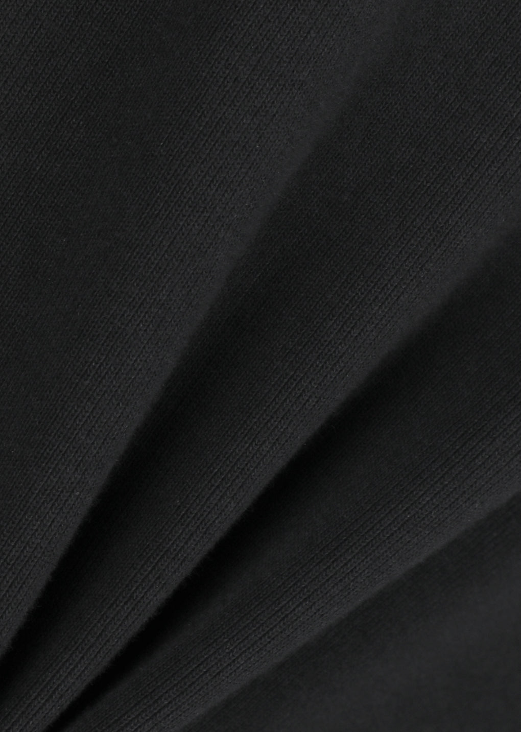 slim fit turtle neck t-shirts, black