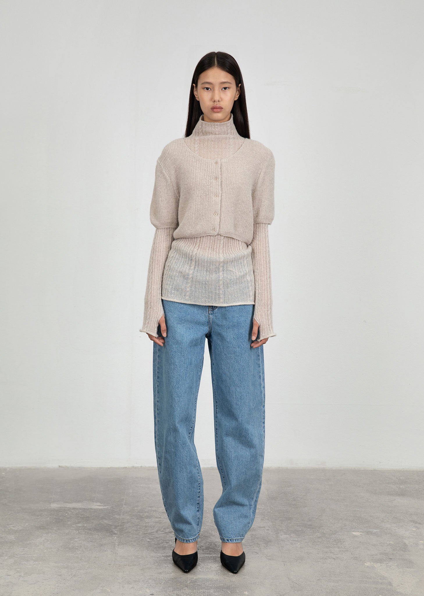 RECYCLED COTTON DENIM (2 COLORS)