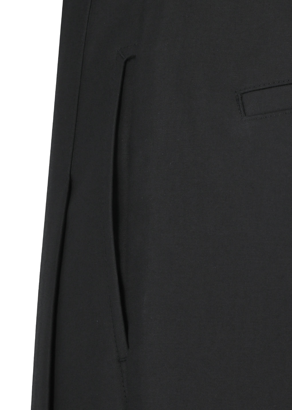 mens snap garconne pants, black