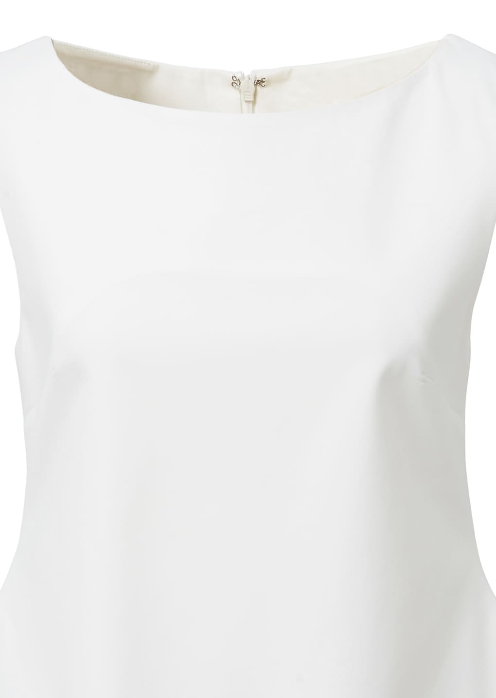 hourglass mini dress, white