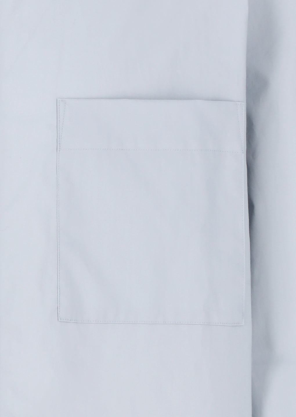 square pocket oversized shirts, light blue