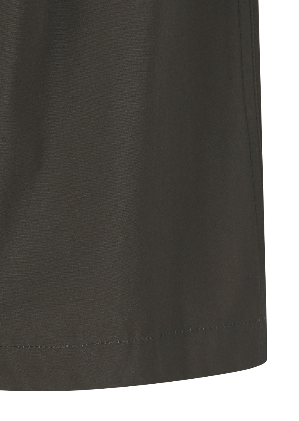 two tuck wide shorts, brown