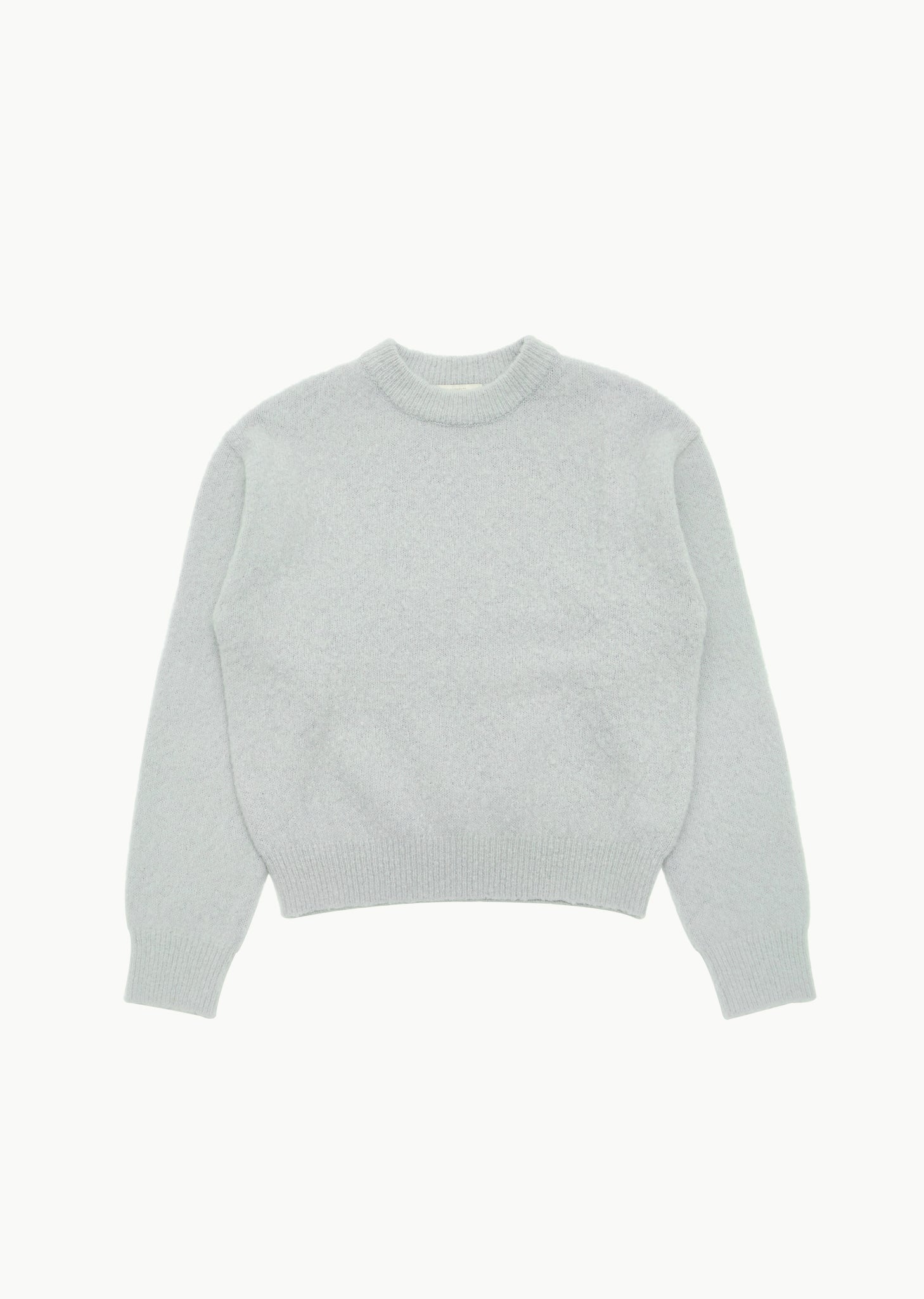 FLUFFY BRUSHED LONG SLEEVE KNIT (2 COLORS)