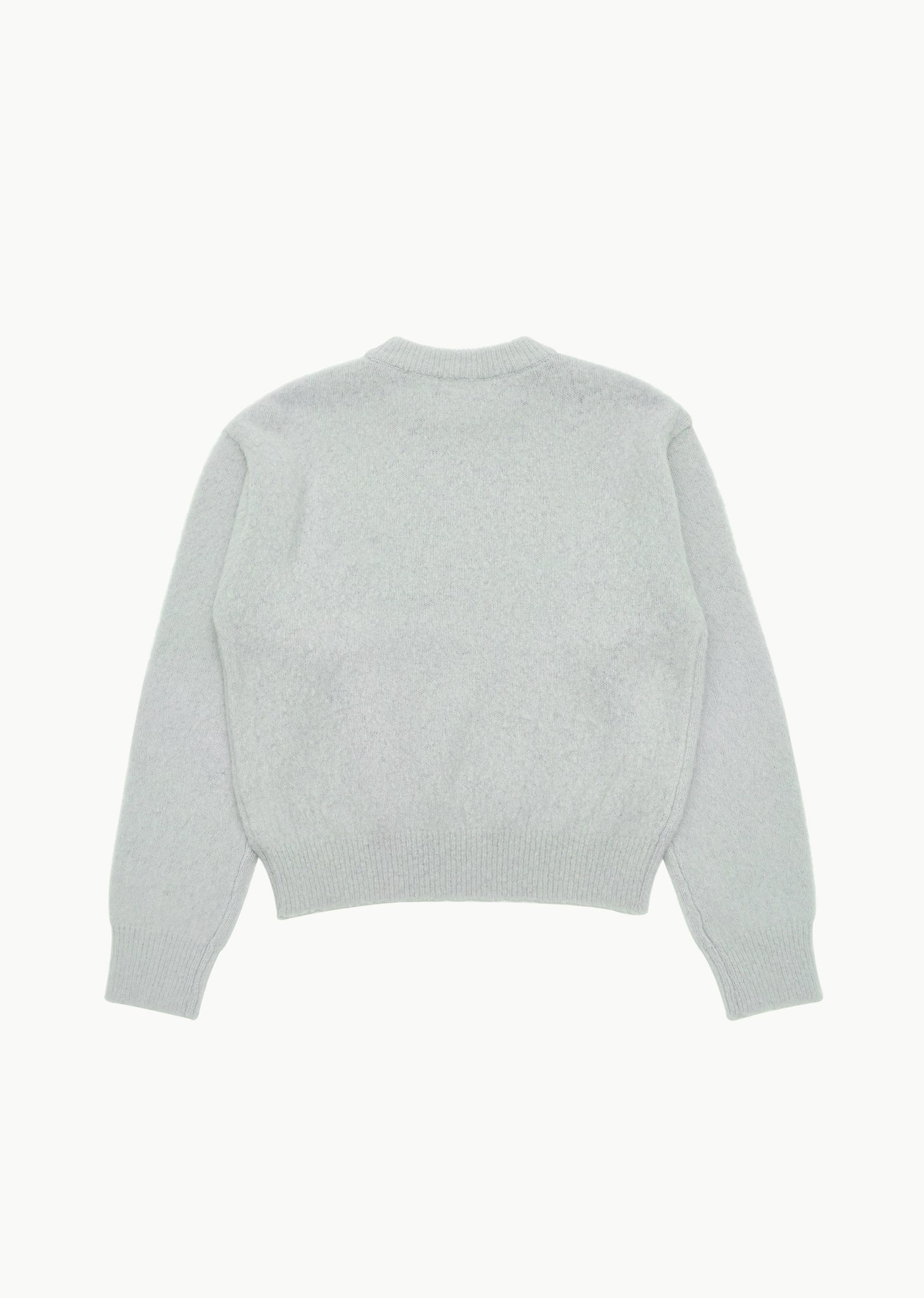 FLUFFY BRUSHED LONG SLEEVE KNIT (2 COLORS)