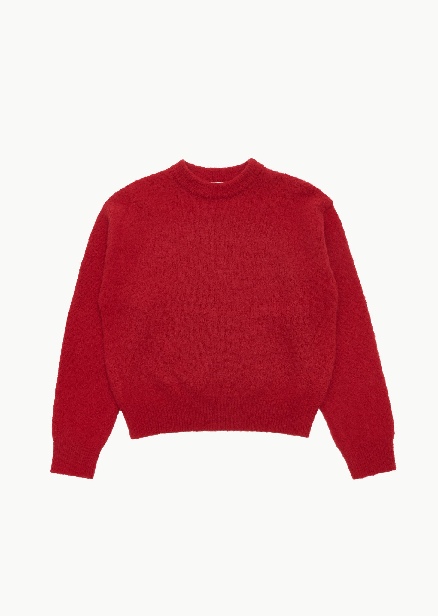 FLUFFY BRUSHED LONG SLEEVE KNIT (2 COLORS)