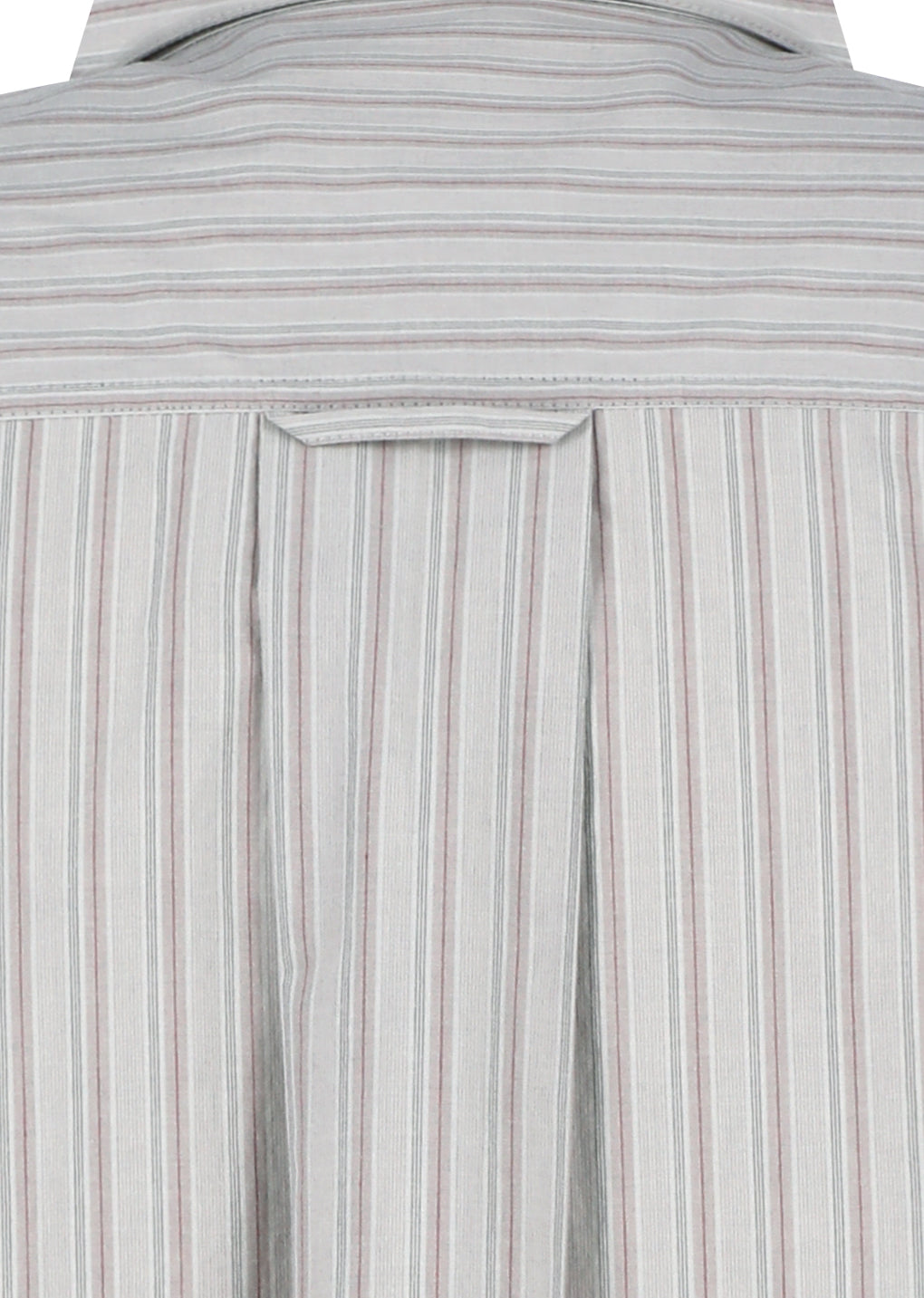 stripe shirring oversized shirts, grey