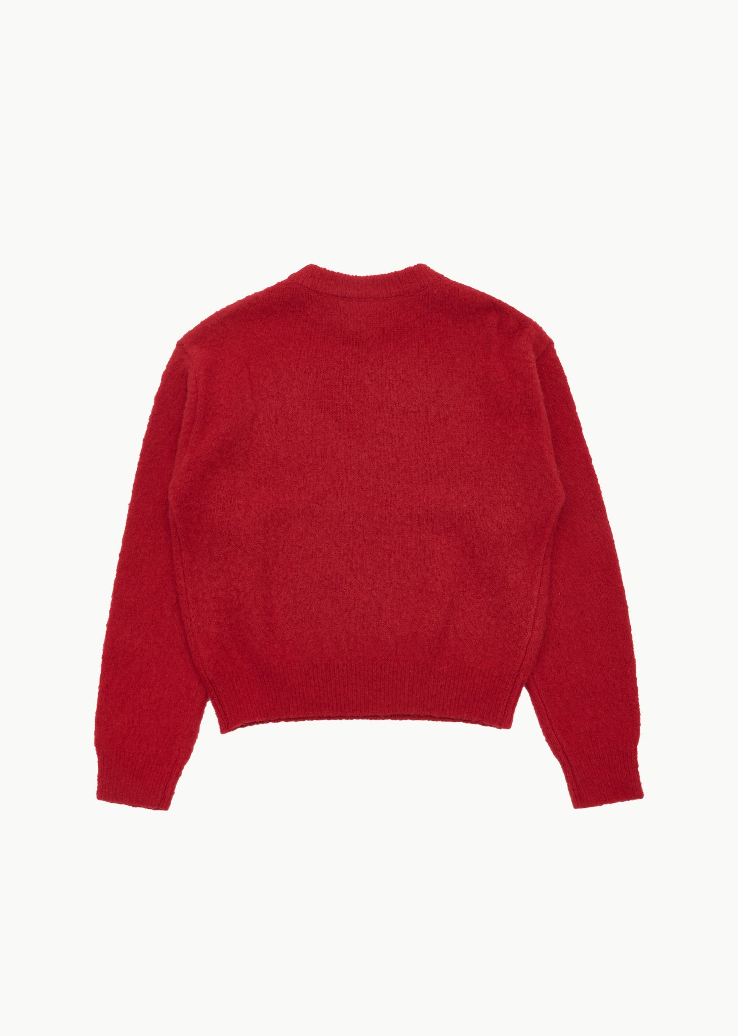 FLUFFY BRUSHED LONG SLEEVE KNIT (2 COLORS)