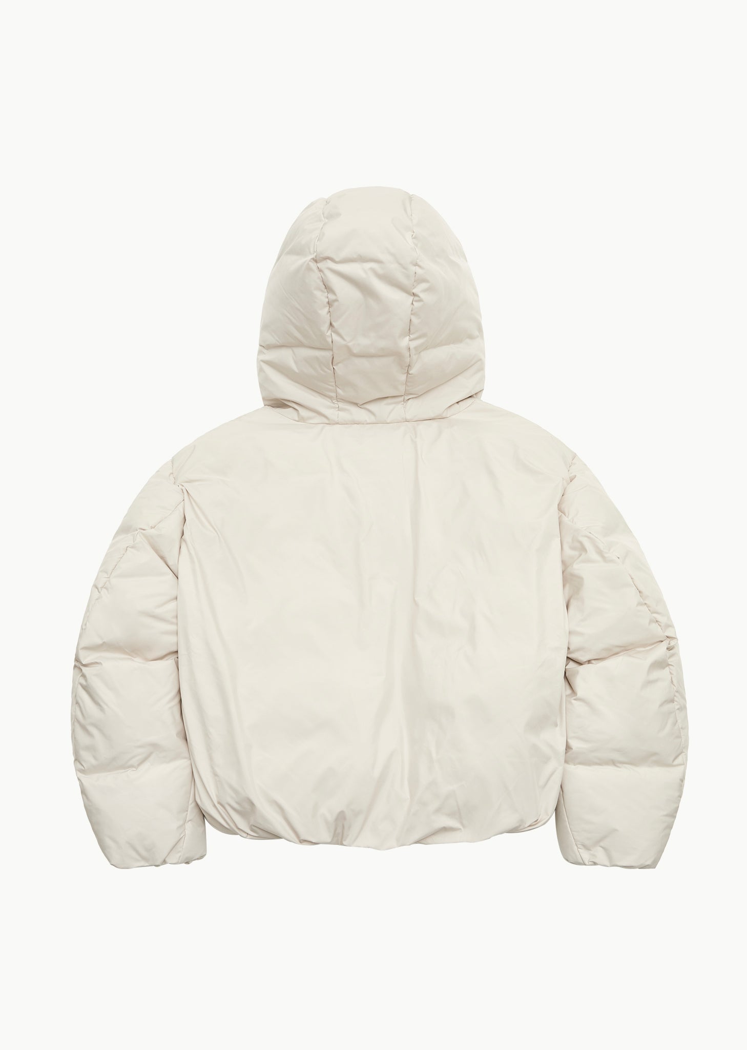 HOODED DOWN PUFFER (2 COLORS)