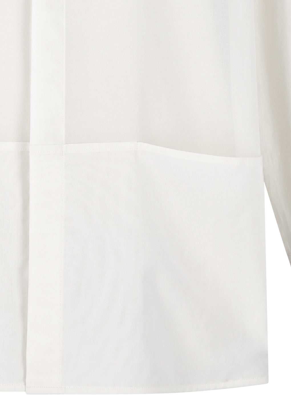 drawer pocket shirts, ivory
