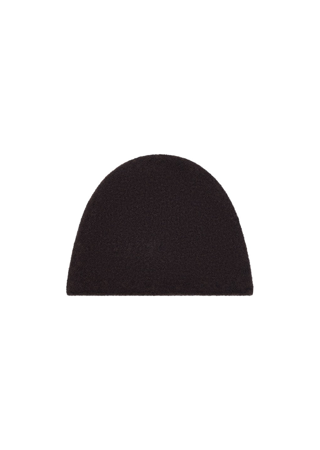 cashmere knit beanie, brown