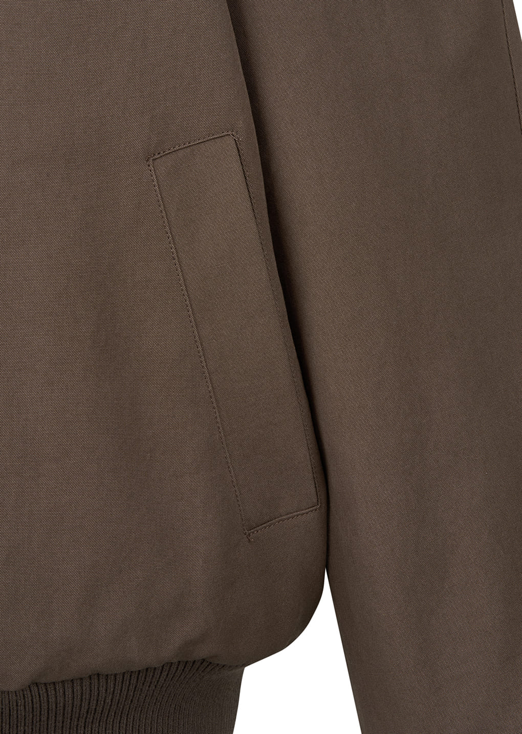 cotton reversible shearling jumper, brown