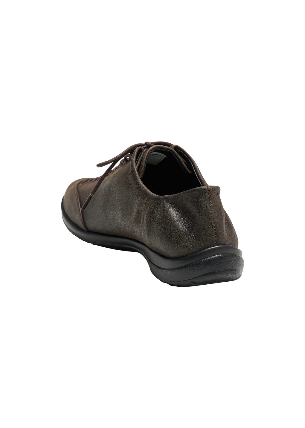 vibram lace-up sneakers, dark brown